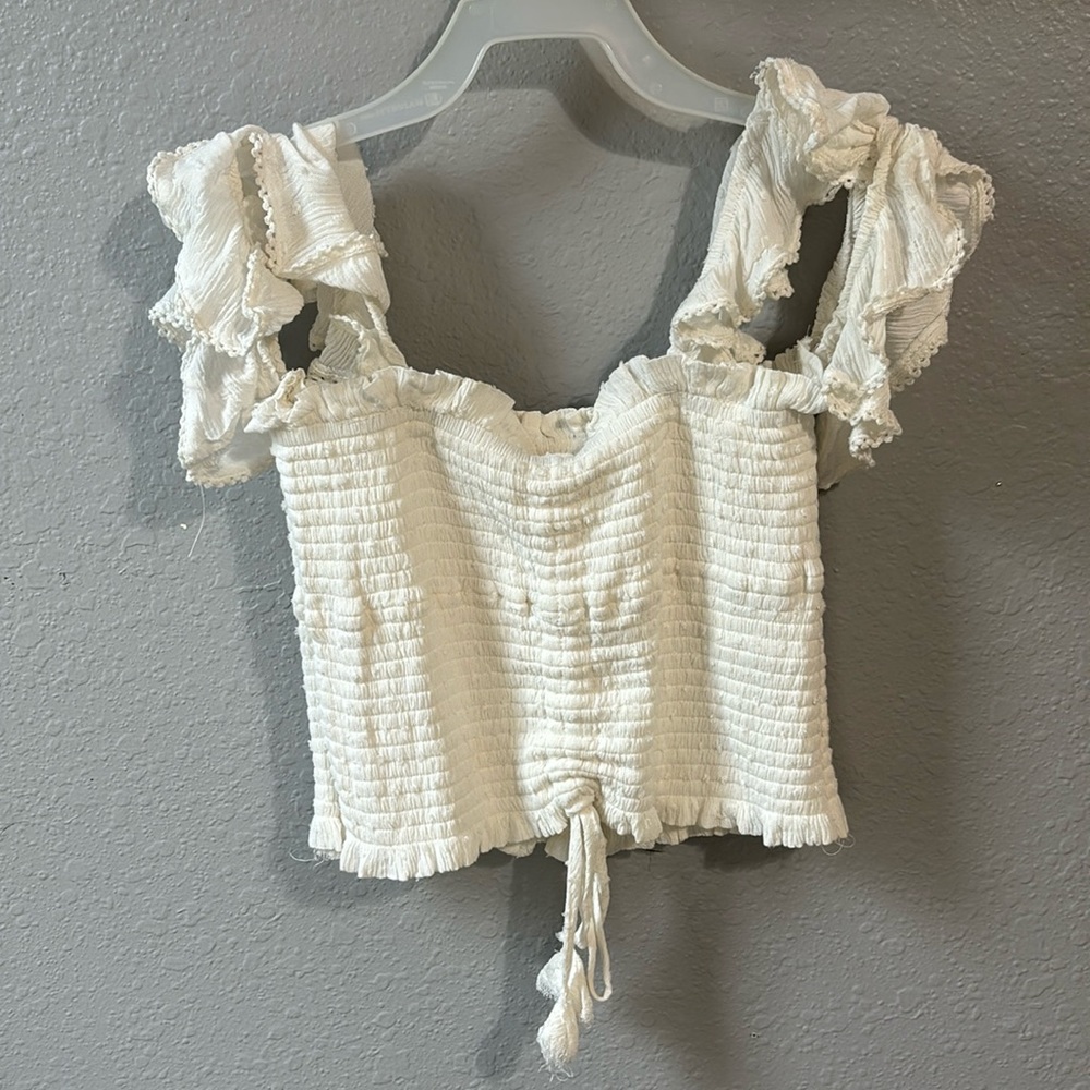 Surf Gypsy white tank. Size small.